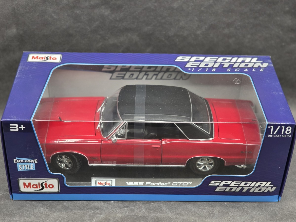Maisto Special Edition 1965 Pontiac GTO Exclusive 1:18 Scale