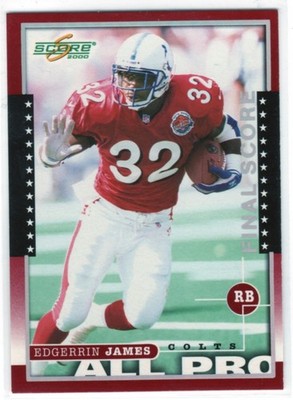 2000 Score Final Score All Pro #241 Edgerrin James AP # d 23/46