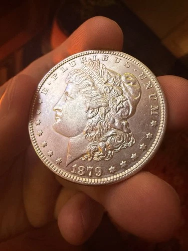 1879-P Morgan Silver Dollar  90% SILVER NICE STRIKE BU