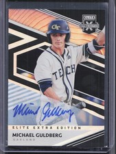 2020 Panini Elite Extra Edition #105 Michael Guldberg Signatures Auto
