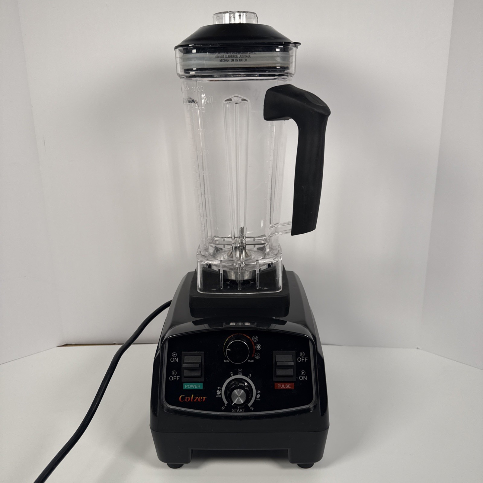 COLZER Professional Countertop Blender  2200-Watt Base 64 oz
