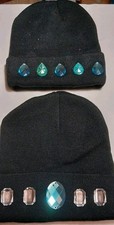 Winter Fashion Beanie Caps - Set Of 2 - Kids Size - Custom Made