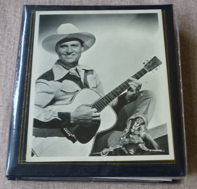 GENE AUTRY PHOTO & ARCADE CARDS - ALBUM FULL -  MUST SEE!!