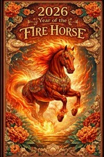2026: Year of the Fire Horse Journal: A Bold Chinese Zodiac Notebook for Ambitio
