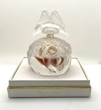 Lalique Crystal France Flacon Butterflies Parfum 2003 Edition 60 ML 2.0 fl