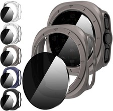 5 5 Pack for Samsung Galaxy Watch 7/8 Ultra 47mm 2024/2025 Privacy Screen P...