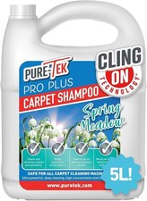 Pure Tek Carpet Cleaner Shampoo 5L Heavy Duty Stain Pet Odour Urine Machine 3.84 per litre