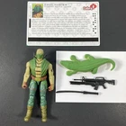 2005 G.I. Joe Croc Master v2, Complete with File Card