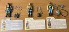 Vintage Hasbro GI Joe 1984 Torch Buzzer Ripper Dreadnoks Complete Red File Cards