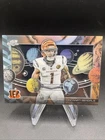 2025 Topps Cosmic Chrome Football JaMarr Chase Planetarium Black /10 Bengals