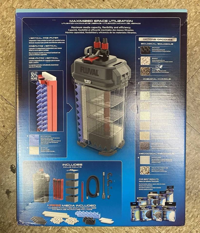 Fluval A449 100gal Perfomance Canister Filter - Black - Image 4 of 4