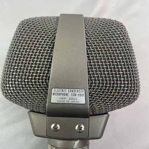 Sony ECM-990F One Point Stereo Electret Condenser Microphone with Case ...