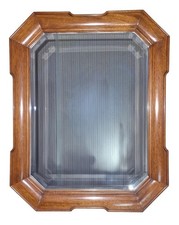 Specchio Vintage / Shabby Chic con cornice in legno