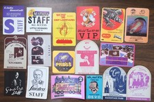 Vintage Backstage Pass Lot 17 Linda Ronstadt Motels Def Leopard Motely Crue Otto