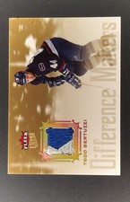 2005-06 Fleer Ultra Difference Makers Jersey Todd Bertuzzi #DMP-TB Patch /25
