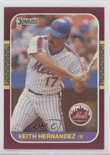 1987 Donruss Opening Day Box Set Keith Hernandez #124 li3