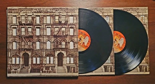 LED ZEPPELIN Physical Graffiti Lp 1978 US Reissue Swan Song Monarch Pressing