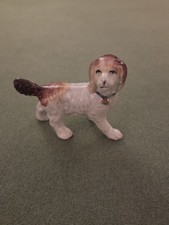 Antique Porcelain German Springer Spaniel Dog Figurine. Excellent Condition