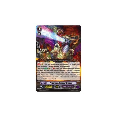 Vanguard TCG card G-CB04/040EN C Progress Second Dragon Gear of Fate