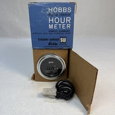 Hobbs Hour Meter M-5601-3 New Old Stock Stewart Warner
