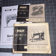 Pfaff 260 Manuale d'uso e manuale di servizio