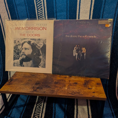 Jim Morrison/The Doors An American Prayer + The Soft Parade Vinyl LP Lot of 2