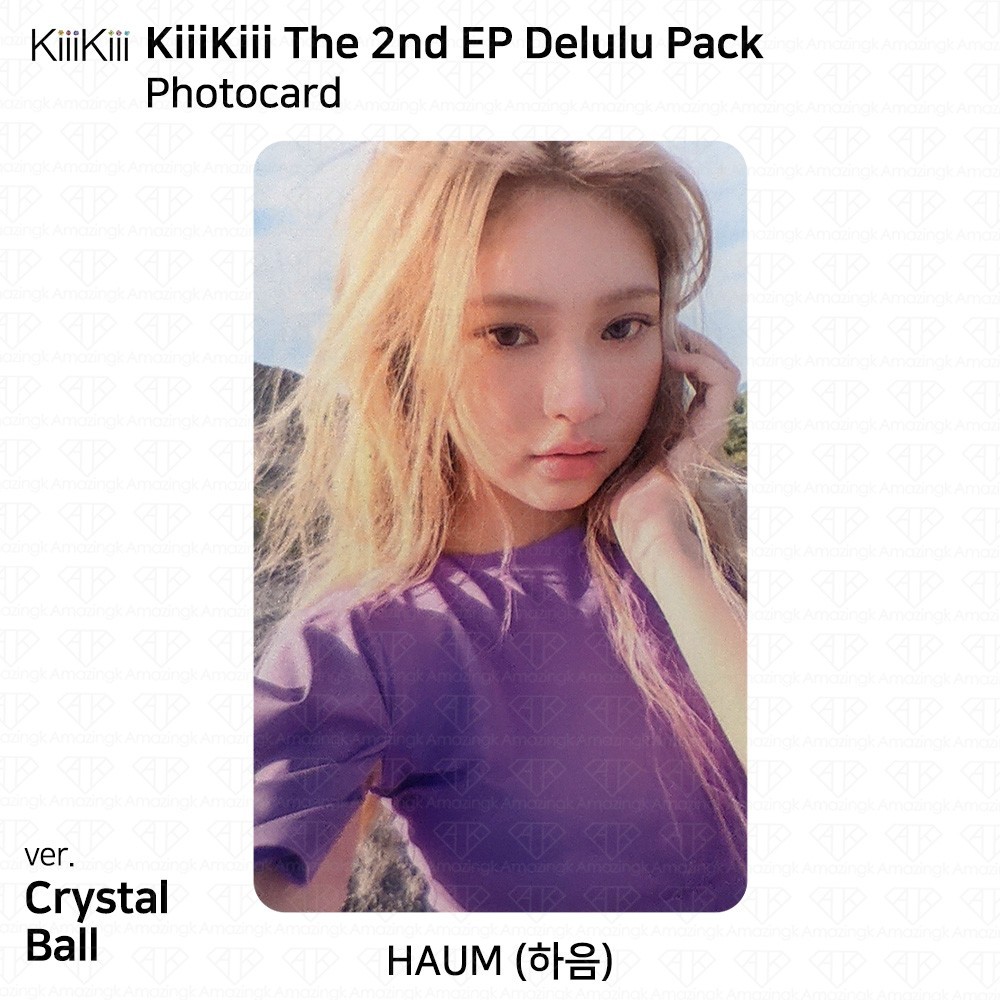 kiiikiii スイ delulu pack 音楽番組 投票 イベントトレカ KiiiKiii 2nd EP Delulu Pack Calendar/Crystal Ball/Headphone/Bubble
