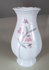 Eschenbach Porzellan "Escorial Dekor" rosa Glockenblume -Blumenvase