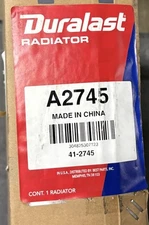 Duralast RADIATOR A2745 thumbnail 3