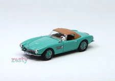  GFCC 1:64 Green 1957 507 Soft Top Classic Sport Model Diecast Display Car