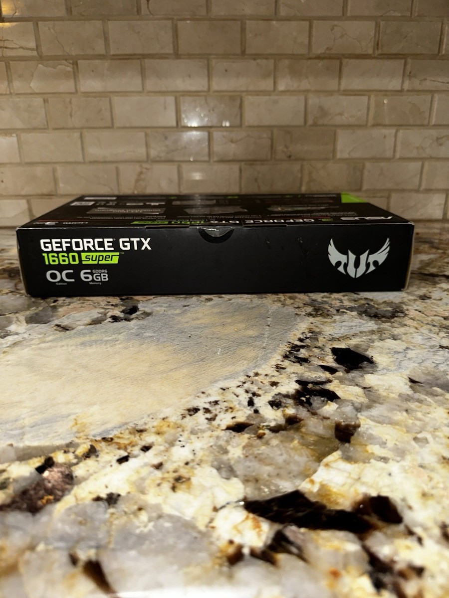 ASUS GeForce GTX 1660 SUPER OC 6GB GDDR6 Gaming Graphics Card (TUF