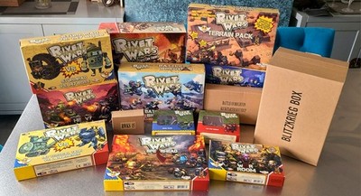 Rivet Wars Brettspiel Ostfront, Heavy Metal, Second Wave, Speerspitze + mehr