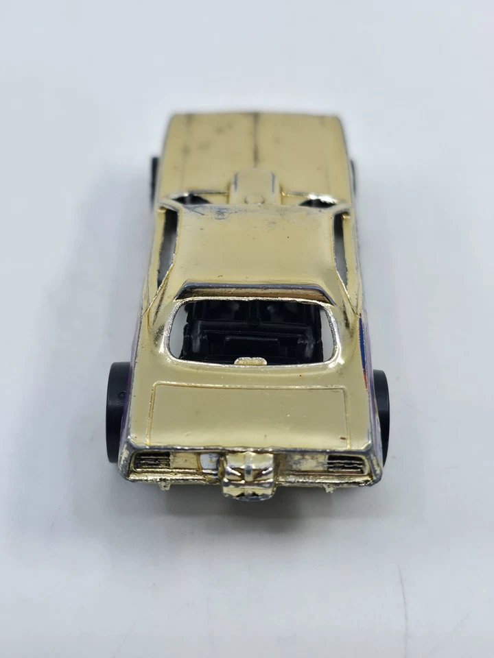 Редкий Hot Wheels Hemi Hauler Redline 1969 Золотой Хром Dodge Challenger Смешной Автомобиль - Изображение 4 из 4