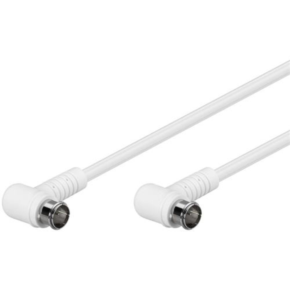 Направляющая Goobay BQFW 0500 5,0м SAT Anschlusskabel weiß 5,00м (10 # 67344