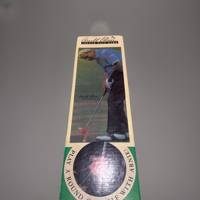 Vintage 1999 Arnold Palmer Indoor Golf Game IOB Almost Complete 1