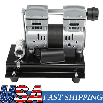 2HP Oil Free Air Compressor Motor Pump 5.2CFM 90PSI Max 145PSI 110V 60Hz