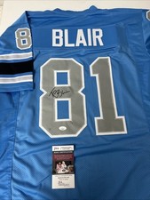 T.C. Blair Autographed Detroit Lions Jersey JSA Authenticated J46