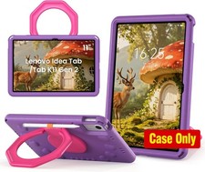 Case for Lenovo Idea Tab 11/K11 Gen2 Heavy Duty Kids Case, Purple Color