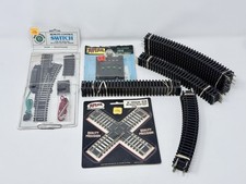34pc Vintage Atlas HO Scale Assorted Track Lot Straight Curved Switch Right