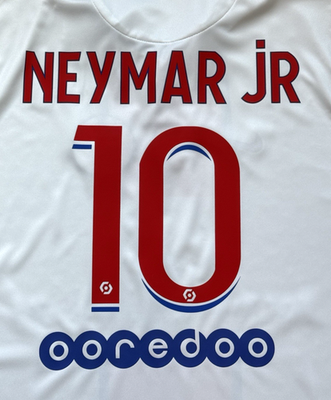 2020/21 PSG Away Jersey #10 Neymar Jr 2XL Nike Soccer Paris Saint