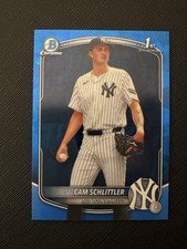 2025 Bowman Chrome Sapphire Edition - Chrome Prospects Cam Schlittler...