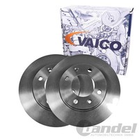 2X Vaico 247Mm Bremsscheiben Hinten Passend FüR CitroËN Berlingo C2 C3 C4 Xsara