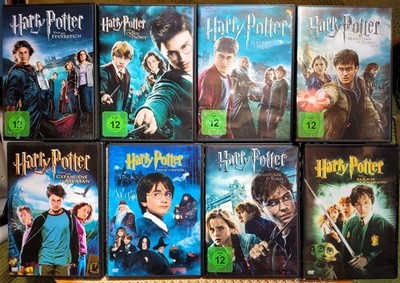 Harry Potter 8 DVD-komplette Serie