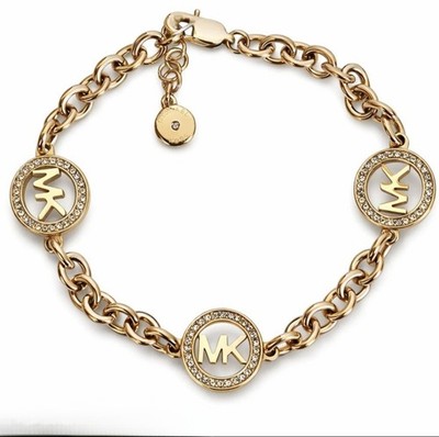 Michael Kors Armband MKJ4729710 Damen Goldfarben Gliederarmband NEU OVP