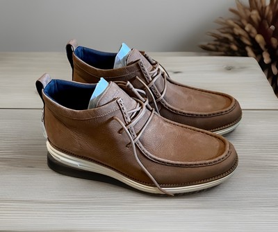 Cole Haan Men's Original Grand MOC Toe Chukka Boot: Golden Honey C41184 (Size13)