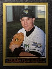 1998 Topps #460 John Flaherty Tampa Bay Devil Rays Baseball Card