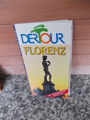 Dertour Florenz, mit ausführlichem Stadtplan, aus dem Jahr 2000