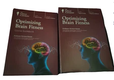 Better Living The Great Courses Optimizing Brain Fitness DVDs + Book