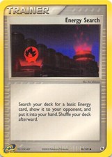 ENERGY SEARCH 90/109 - EX Ruby and Sapphire - e-READER Pokemon Card - NM/M