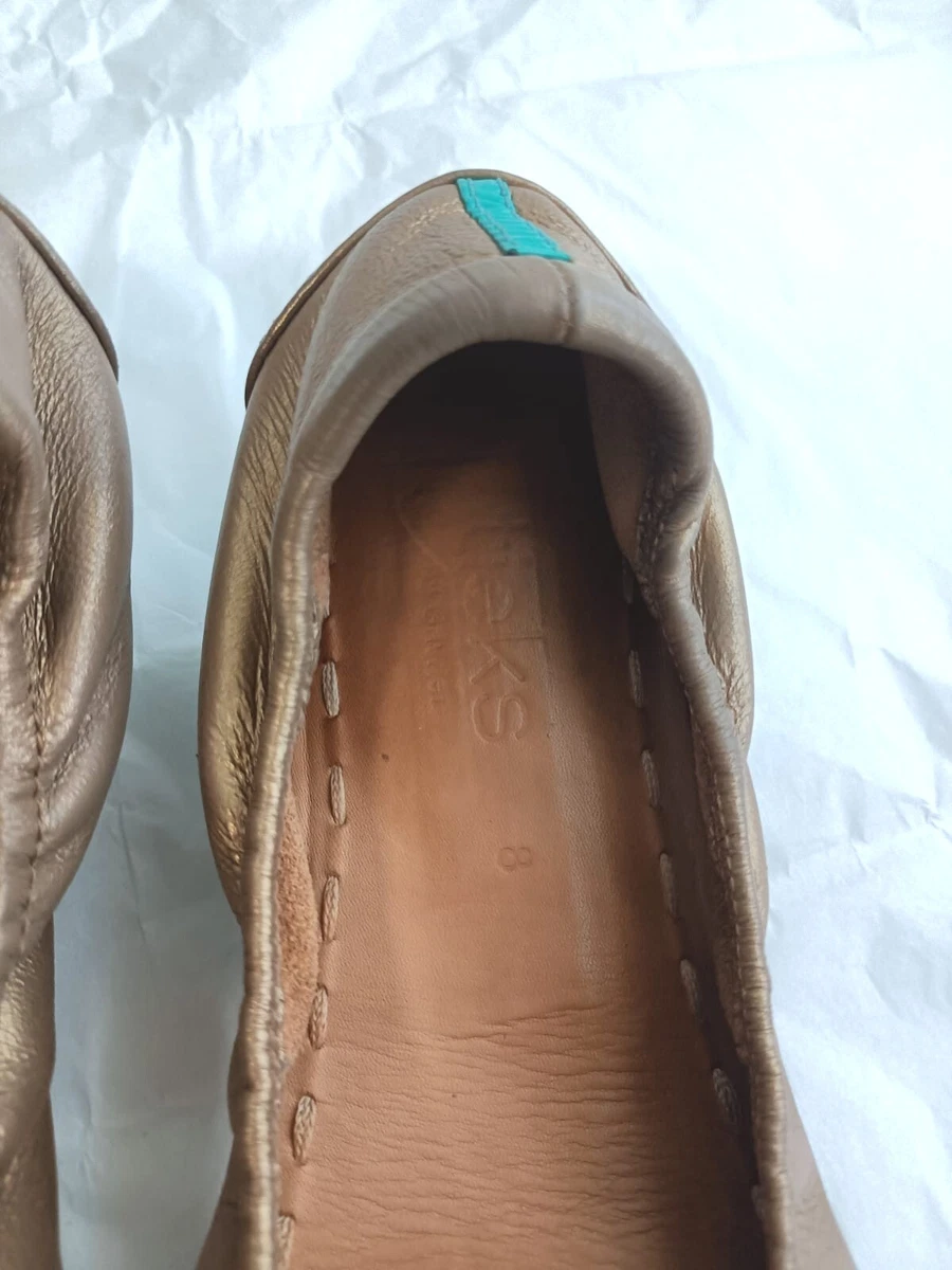 Tieks leather shop peeling